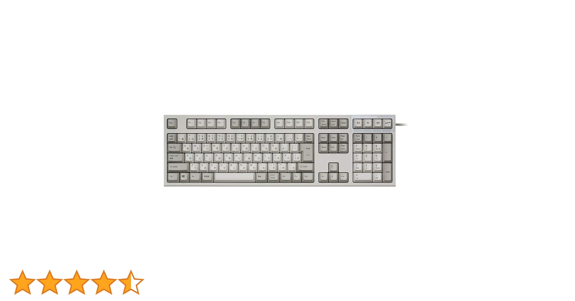 Amazon.co.jp: 東プレ REALFORCE SA R2 日本語112キー 静電容量